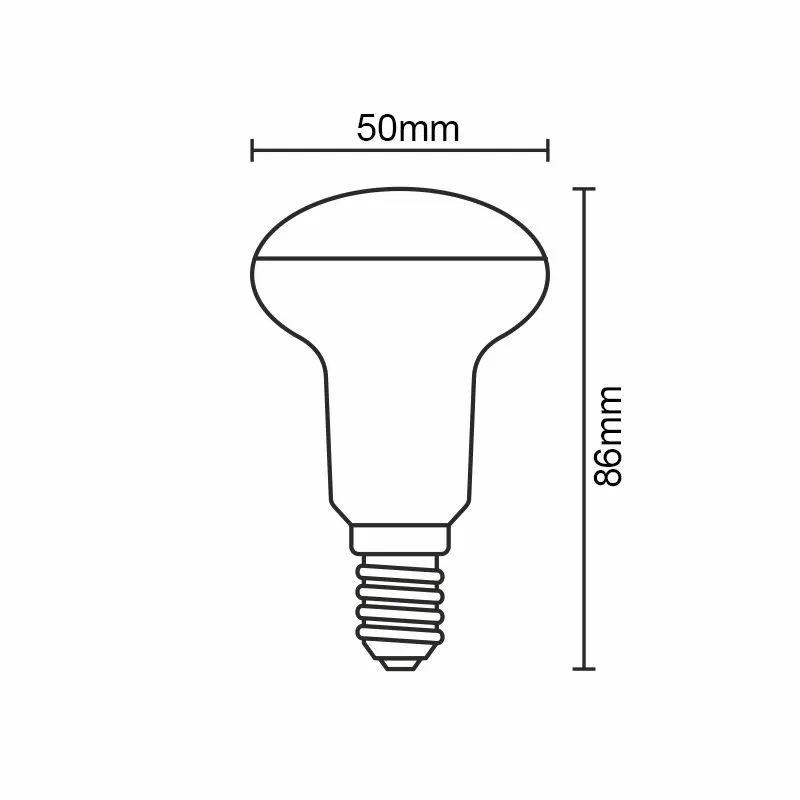 LED žiarovka 5W - R50 / E14 / SMD / 3000K - ZLS213 5