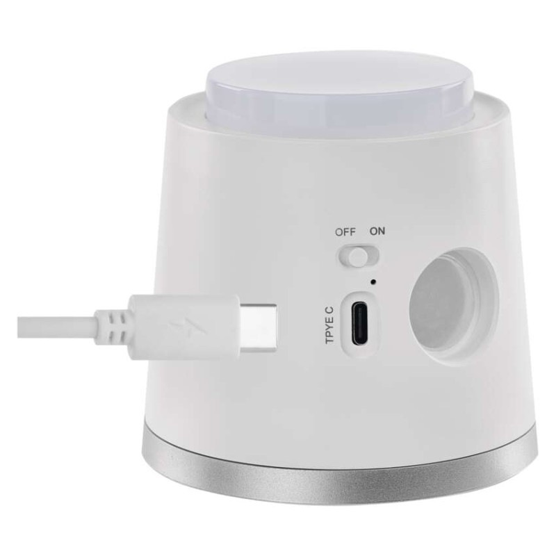 LED STOLNÍ LAMPA ABBIE BÍLÁ 14