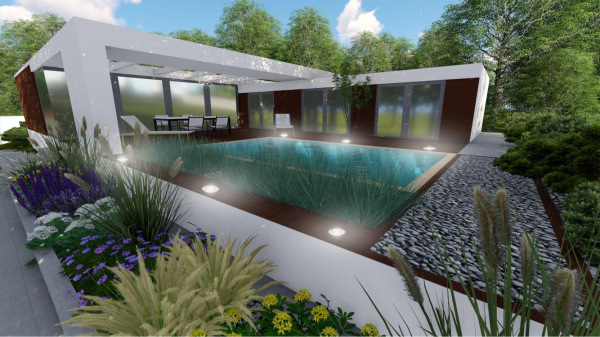 LED vonkajšie podlahové svietidlo 4W / IP67 GL501 / 4000K - LGL524 5