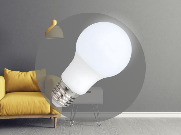 LED žiarovka 7W - A60 / E27 / SMD / 6500K - ZLS561 6