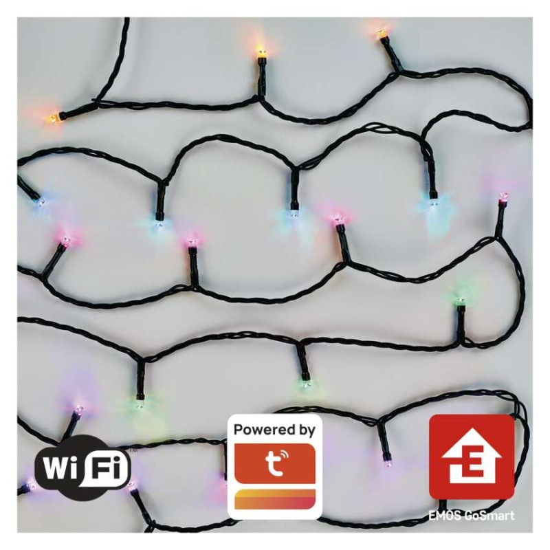 GOSMART 120LED XMAS CLS 12M RGB 11