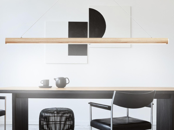 Drevený luster na lanku z masívneho dreva LED 26W / 1500 - WRL0722 7