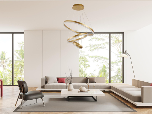 LED závesná lampa + diaľkový ovládač 85W - J4312/G 6