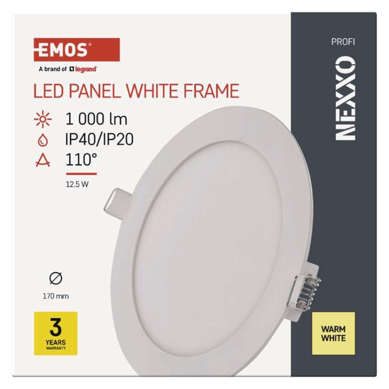 LED SVÍTIDLO NEXXO VES.KR 12,5W 1000LM I 8