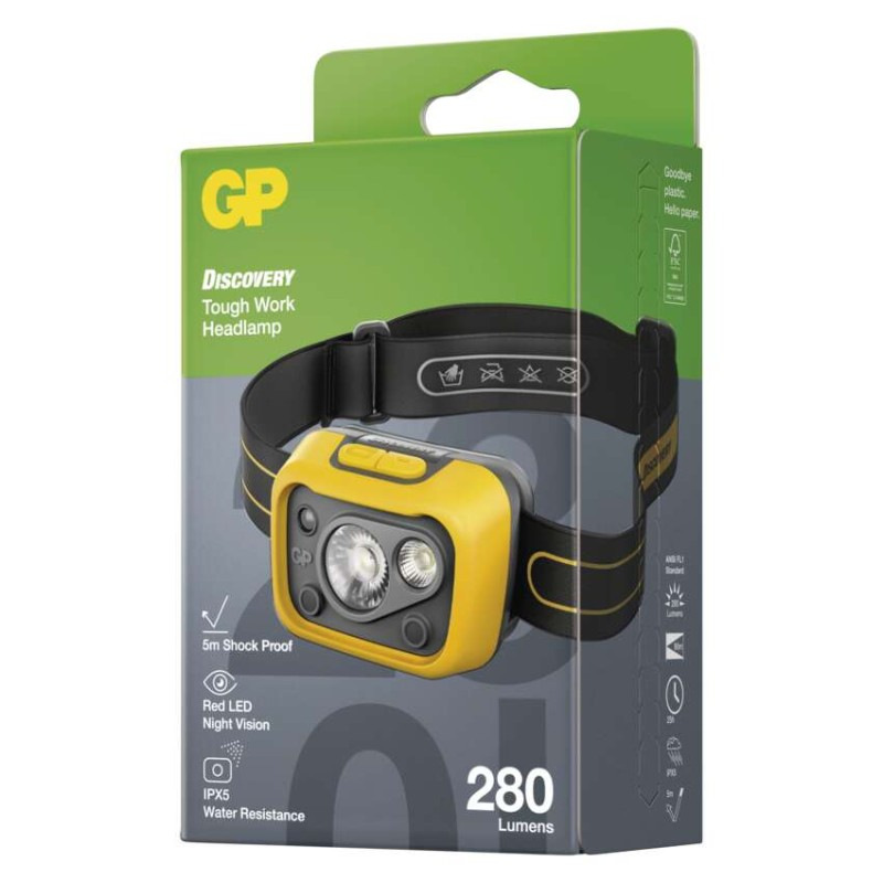 LED čelovka GP Discovery CHW53, 275 lm 7