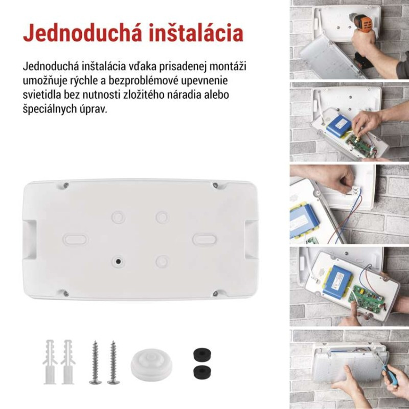 LED NOUZOVÉ SVÍTIDLO NESSI 10W 3h IP66 2