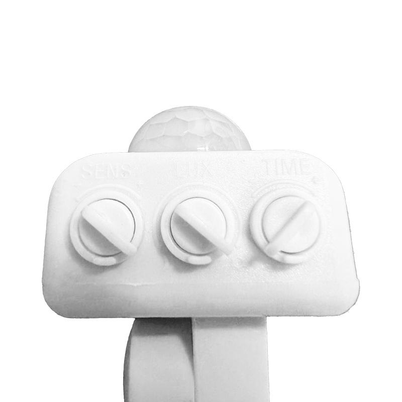 Vonkajší biely LED reflektor so senzorom 10W / 4000K - LF7121S 5