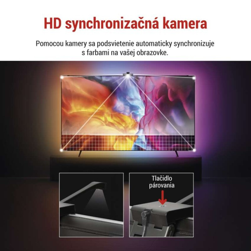 GOSMART AMBIENTNÍ OSVĚTLENÍ TV 55" 5