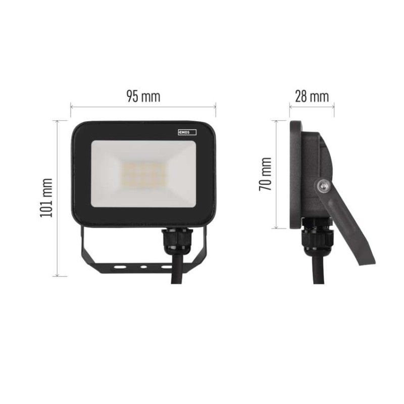 LED REFLEKTOR PROFI 10W 1100LM 4