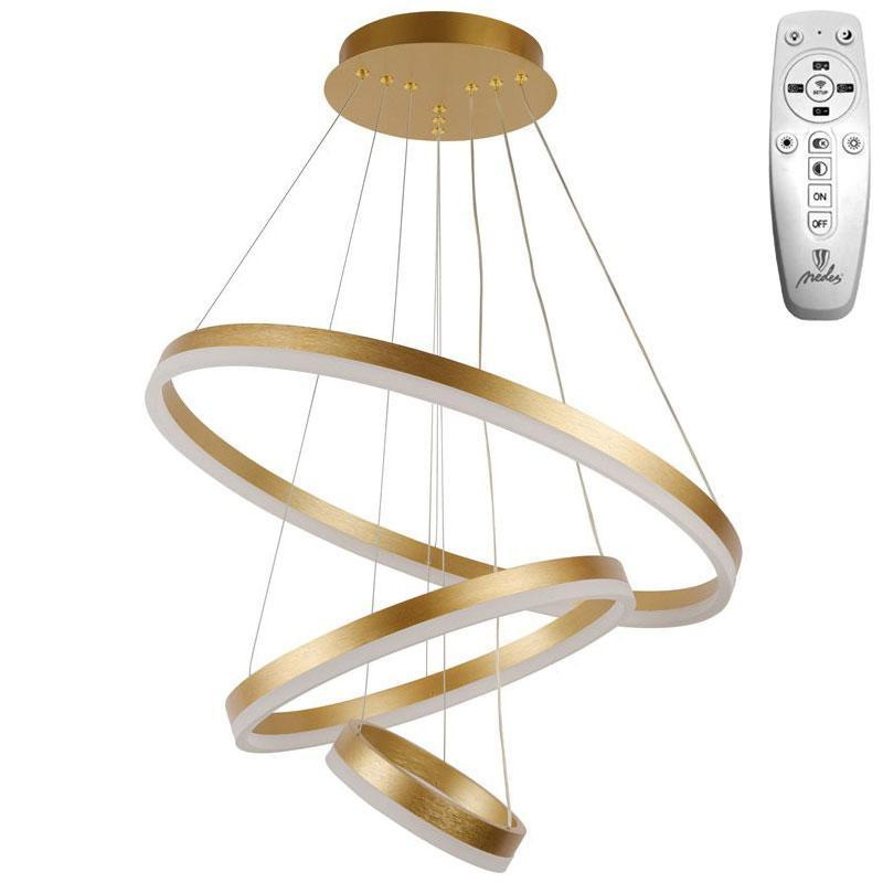 LED závesná lampa + diaľkový ovládač 85W - J4312/G 7