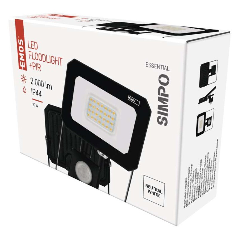 LED REFLEKTOR SIMPO 20W 2000LM IP44 NW P
