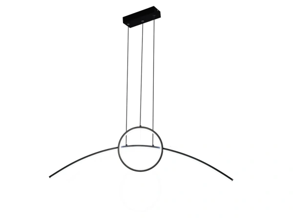 LED závesná lampa na lanku + diaľkový ovládač 55W - J4305/B 10