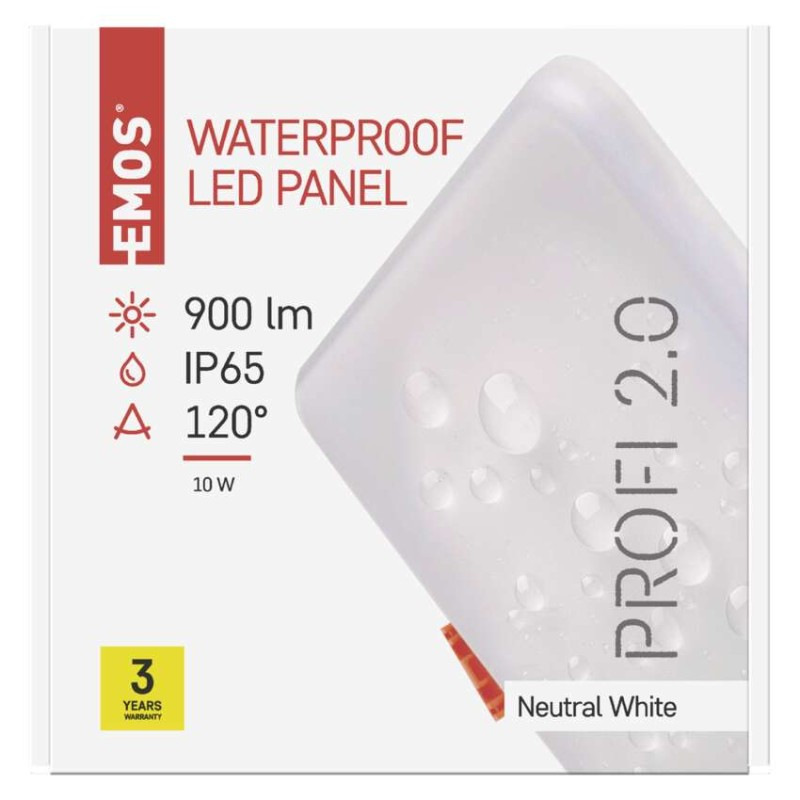 LED PANEL VES.ČT 11W IP65 NW 7