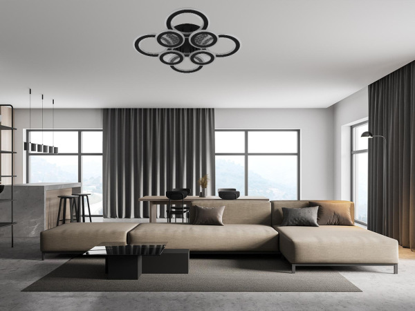 LED stropné svietidlo s diaľkovým ovládačom 200W - J3347/B 1