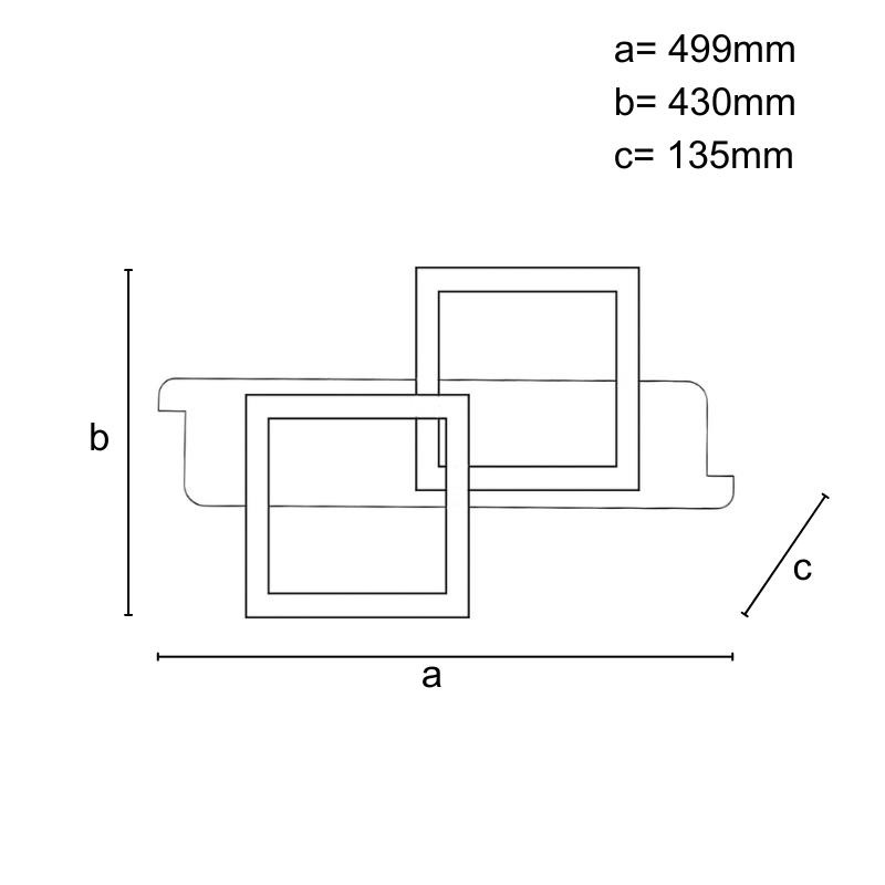 LED stropné svietidlo s diaľkovým ovládačom 85W - TA1302/BW 5