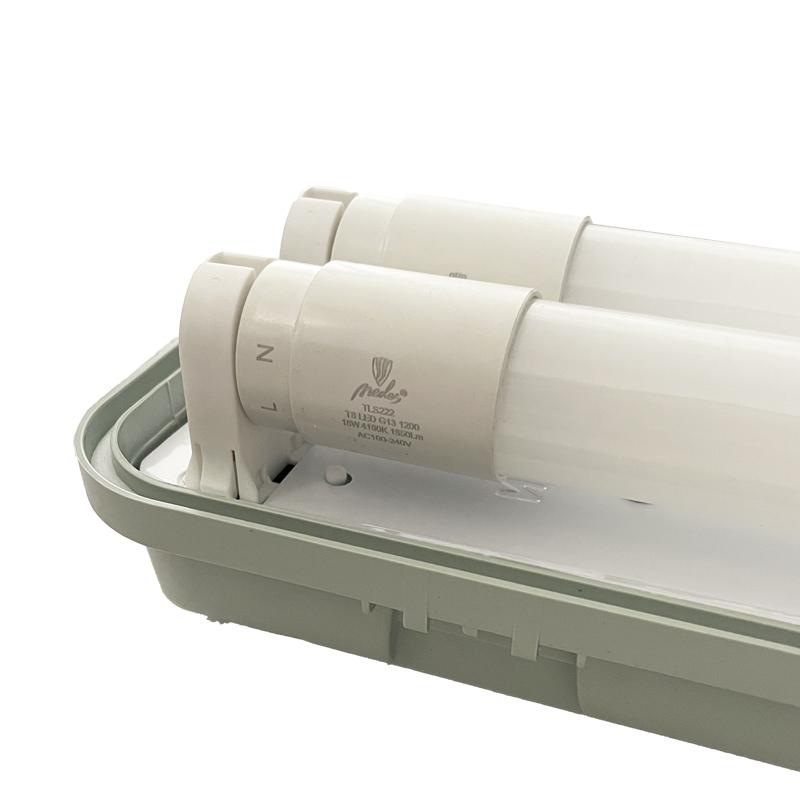 Prachotesné žiarivkové svietidlo na 2 x T8 ( 120cm LED trubica ) - TL401 1