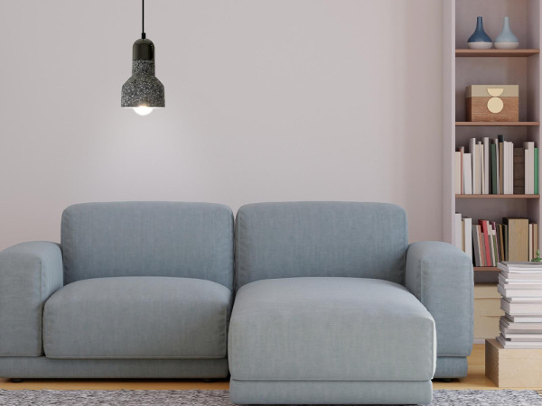 Závesné svietidlo Terrazzo / šedá 1 x E27 - ME0214R/G 1