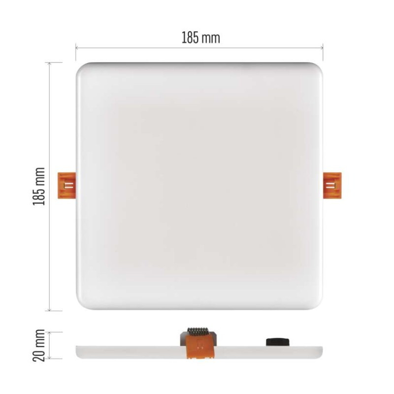 LED PANEL VES.ČT 18W IP65 NW 2