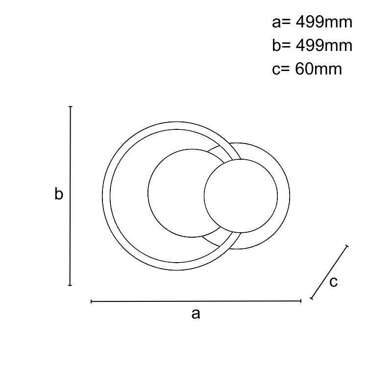 LED stropné svietidlo s diaľkovým ovládačom 80W - J1333/W 4
