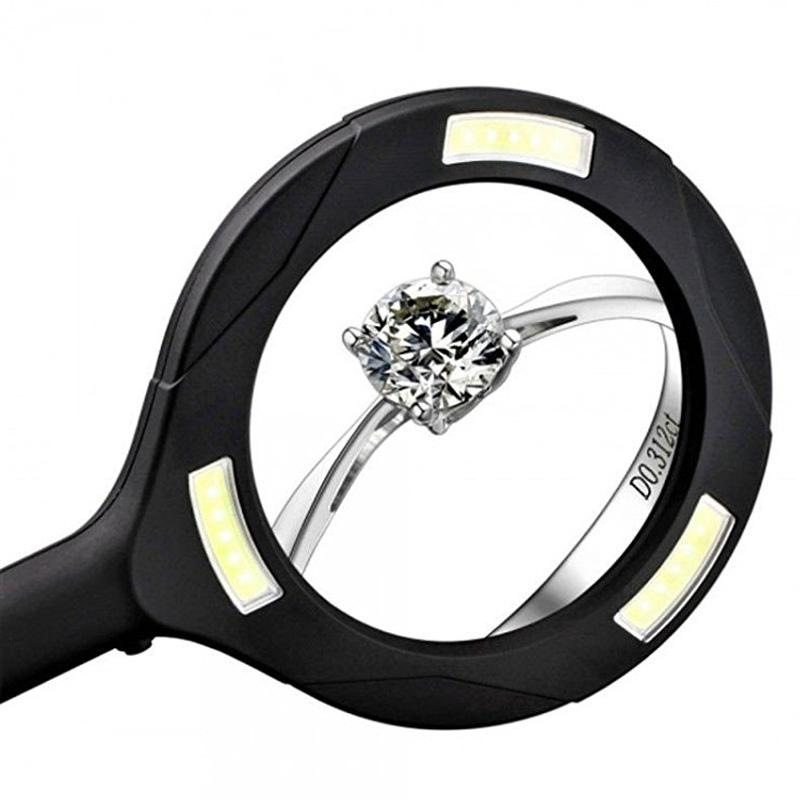 Lupa 5 x ZOOM s LED podsvietením - LM102 1