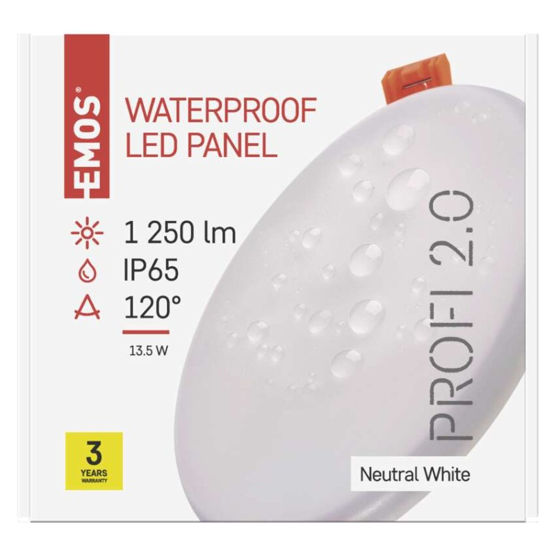 SVIETIDLO LED VIXXO 13,5W ZV1142 NW IP65 kruh 7