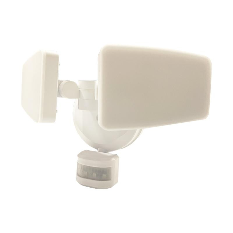 Vonkajší biely LED reflektor s PIR senzorom 24W / 3000K / 4000K / 6000K - LFX125 8