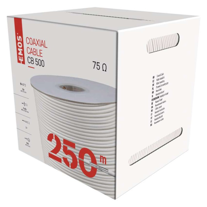 KOAXIÁLNÍ KABEL CB113 LSZH 250M 4