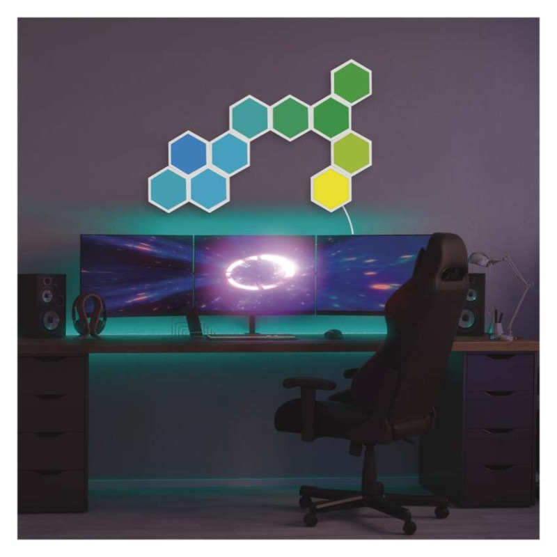 GOSMART WALL HEXAGONS (3pack) 14