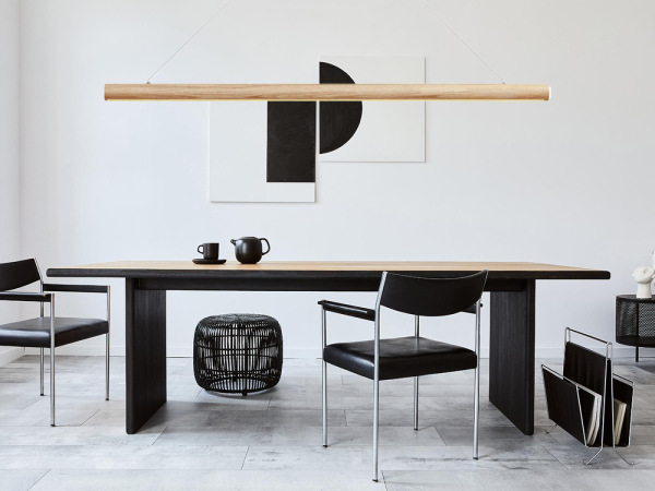 Drevený luster na lanku z masívneho dreva LED 26W / 1500 - WRL0722 5