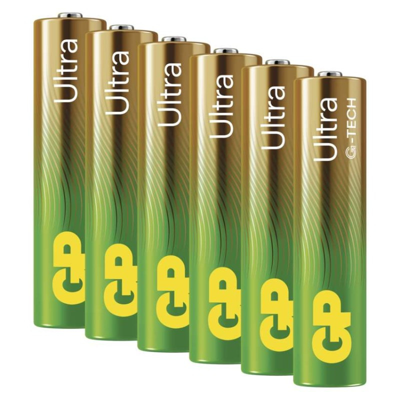 GP alk. bat. ULTRA AAA LR03 6ks val.pack 2