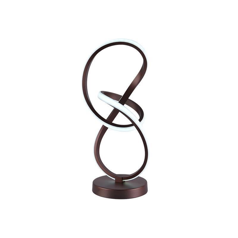 LED dizajnová stolná lampa 28W - JT1302/BR 5