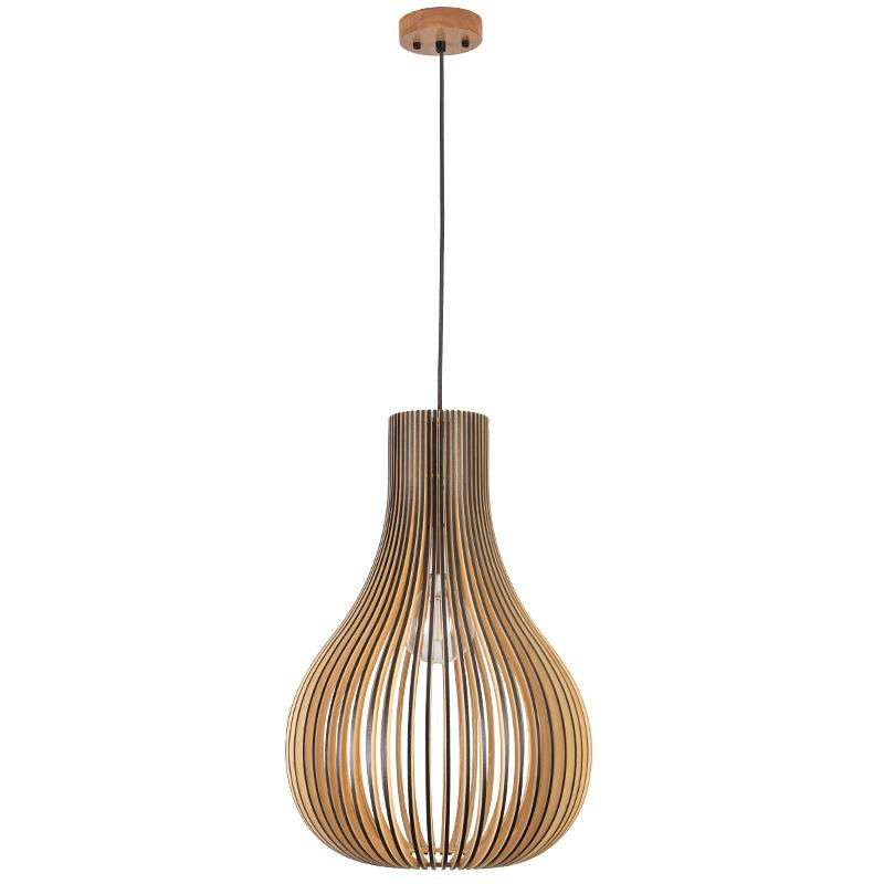 Závesný luster z masívneho dreva E27 / 380 - WRE092 8