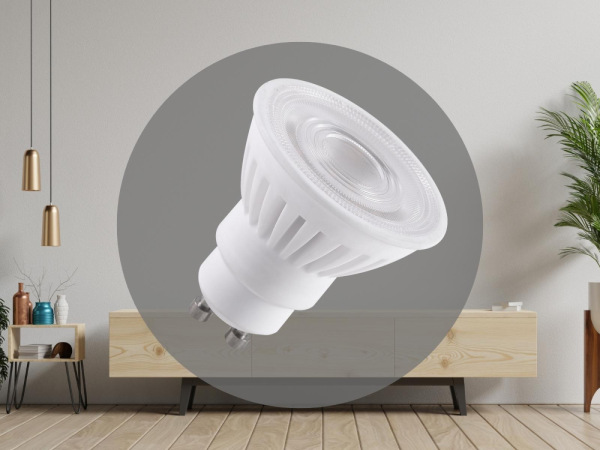 LED stmievateľná žiarovka 6,7W - GU10 / 3000K - ZLS1217D