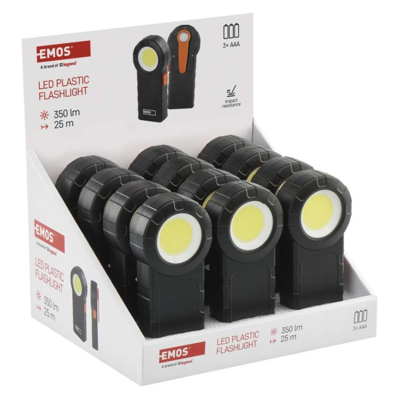 SVIETIDLO LED COB 3xAAA 12ks  P4715 2