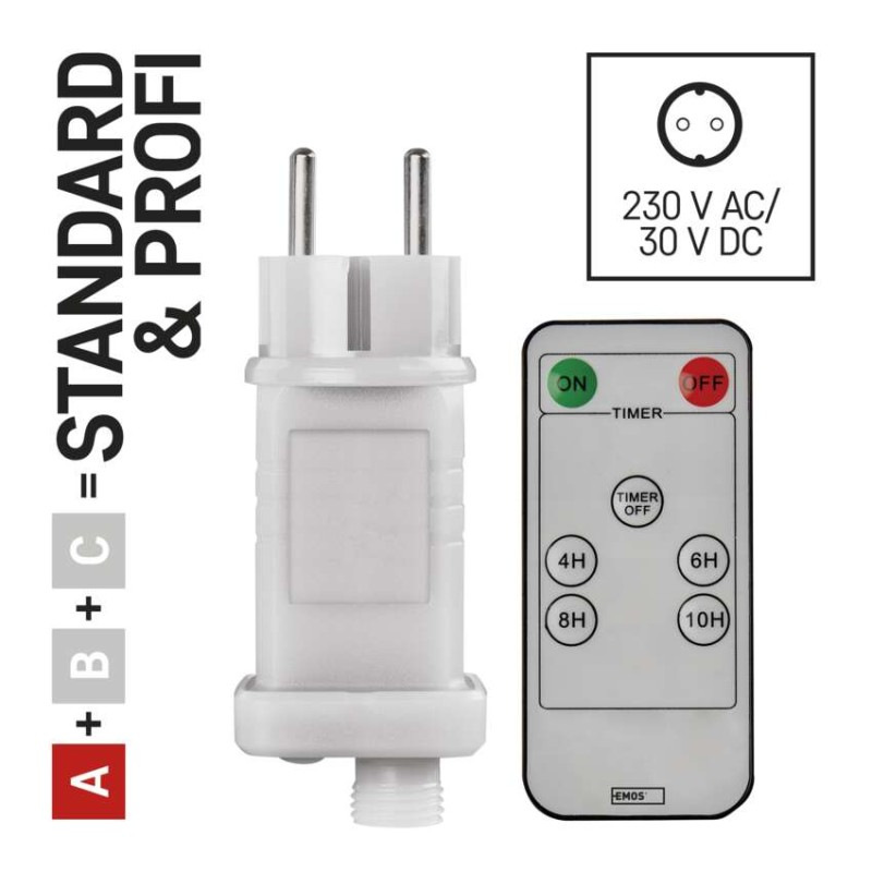 Nap. zdroj stand/profi IP44 T RC ZY2300R 2