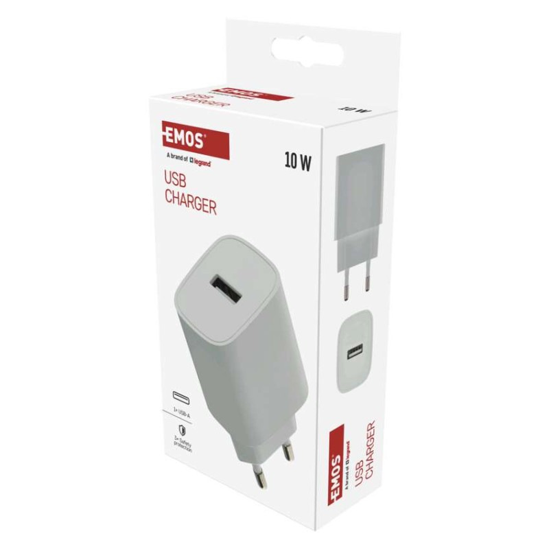 USB ADAPTÉR BASIC SÍŤ 10W; A 8