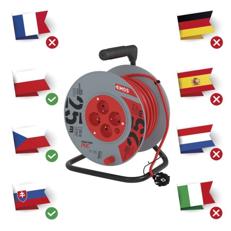 BUBEN 4Z 25M 1,0MM PVC 2