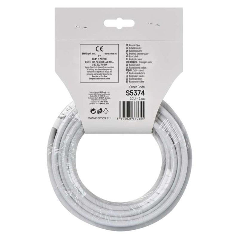 KOAXIÁLNÍ KABEL CB130 10M 4