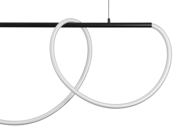 LED závesné svietidlo + diaľkový ovládač 105W - J4396/B 6