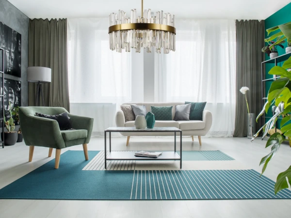 LED krištáľový luster + diaľkový ovládač 80W - J6335/C 7