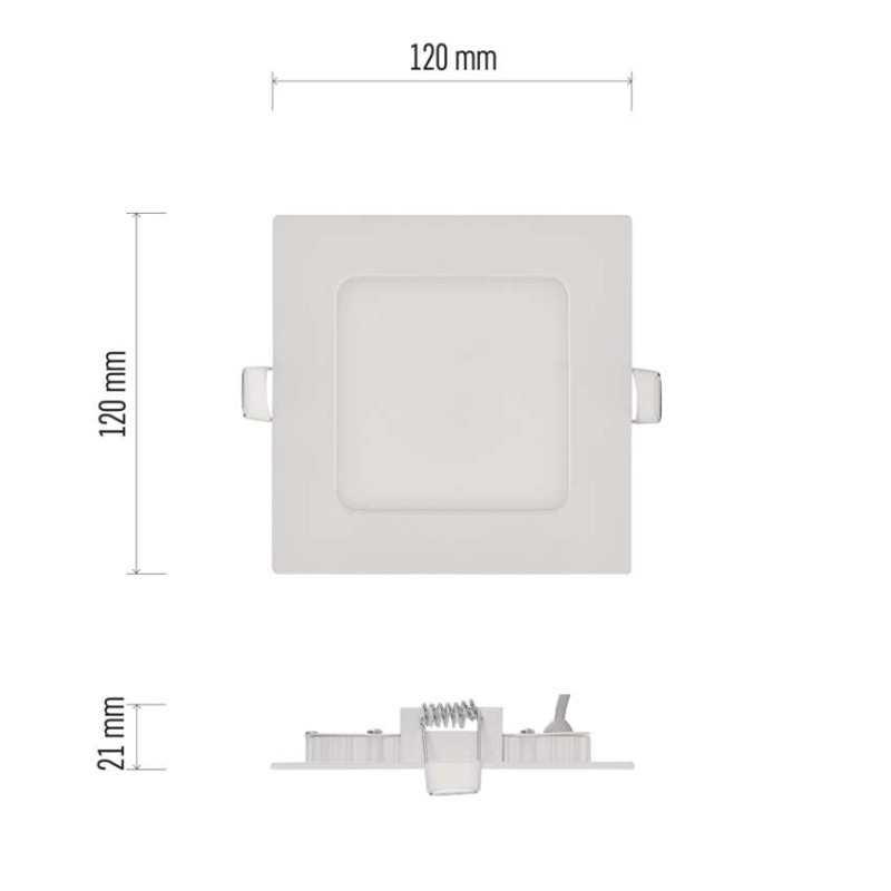 LED SVÍTIDLO NEXXO VES.ČT 7W 450LM IP40 2