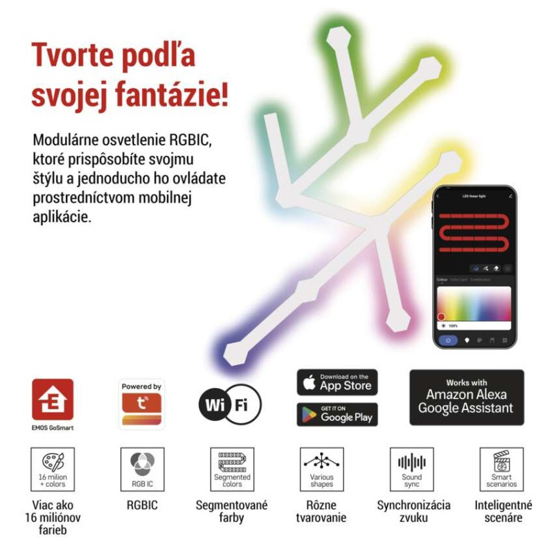 GOSMART LINES WHITE 9 PACK 1