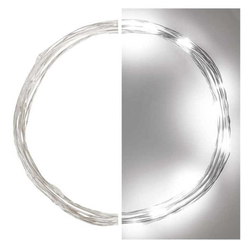 Vian.reťaz NANO 20LED 1,9M Silver D3AC07 6