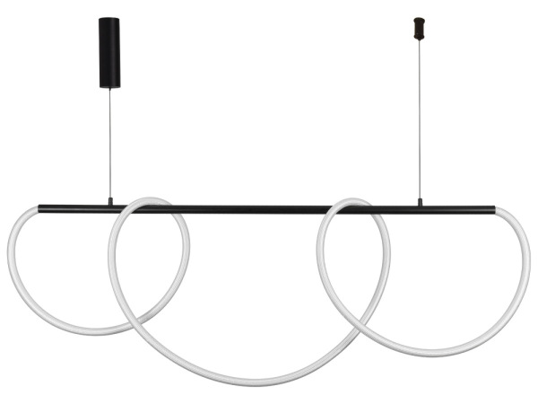 LED závesné svietidlo + diaľkový ovládač 105W - J4396/B 1