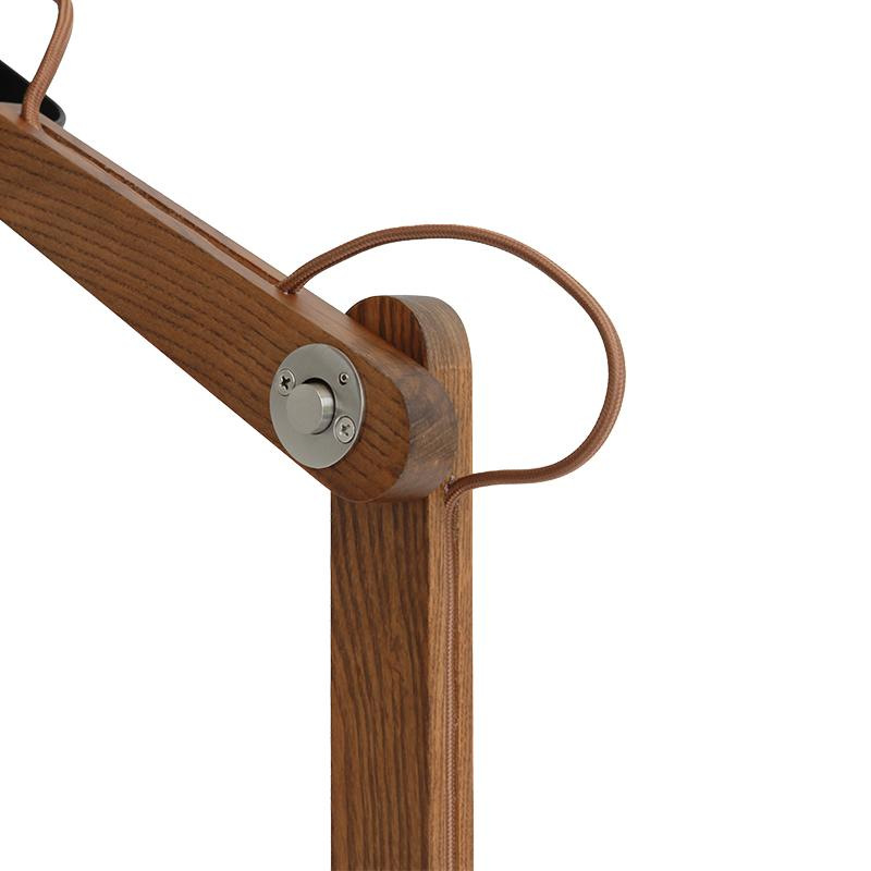 Stolná lampa z masívneho dreva E27 / 60W - WRE151 8