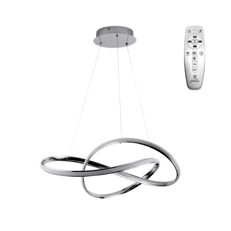 LED závesné svietidlo + diaľkový ovládač 70W - J4331/CH 2