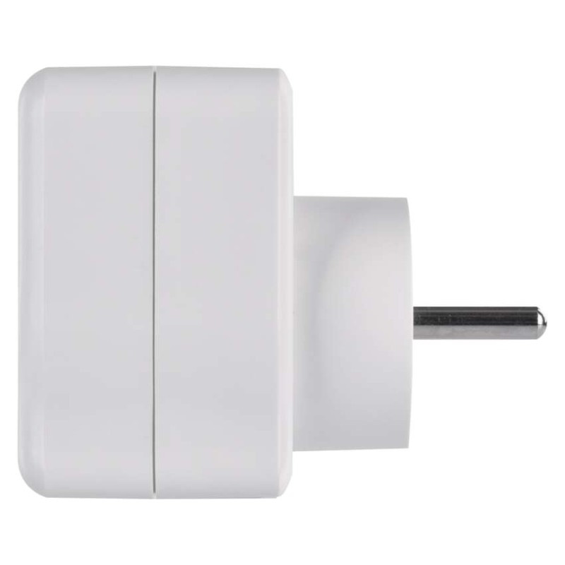 Zásuvka rozbočovacia 1x, 1xUSB-A+1xUSB-C, biela P0074 3