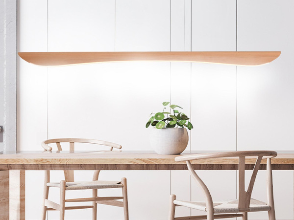 Drevený luster na lanku z masívneho dreva LED 22W / 1200 - WRL0821 4