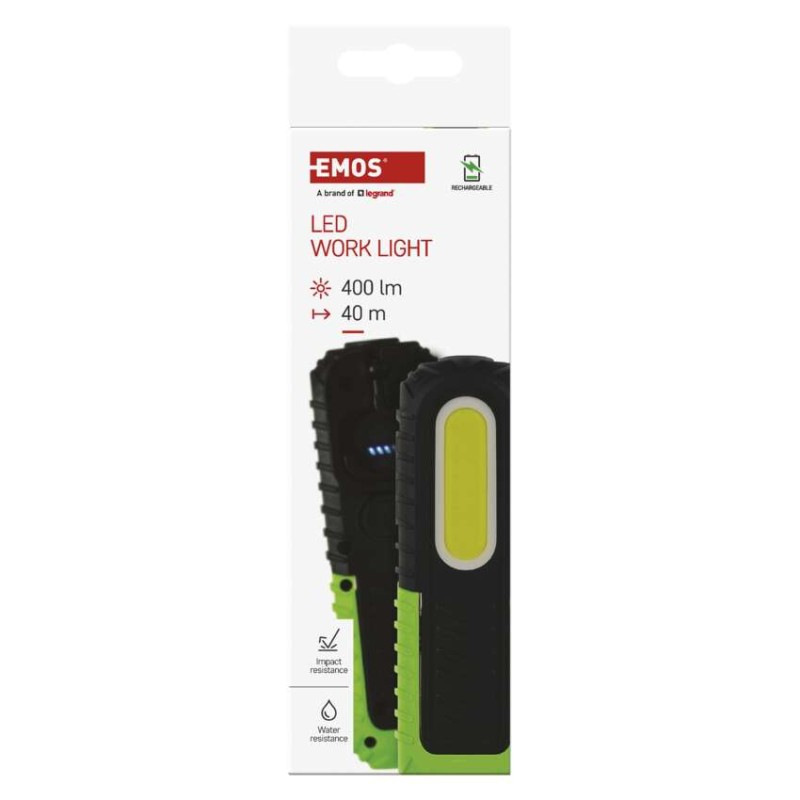 LED NABÍJECÍ PRACOVNÍ SVÍTILNA 5W COB + 14