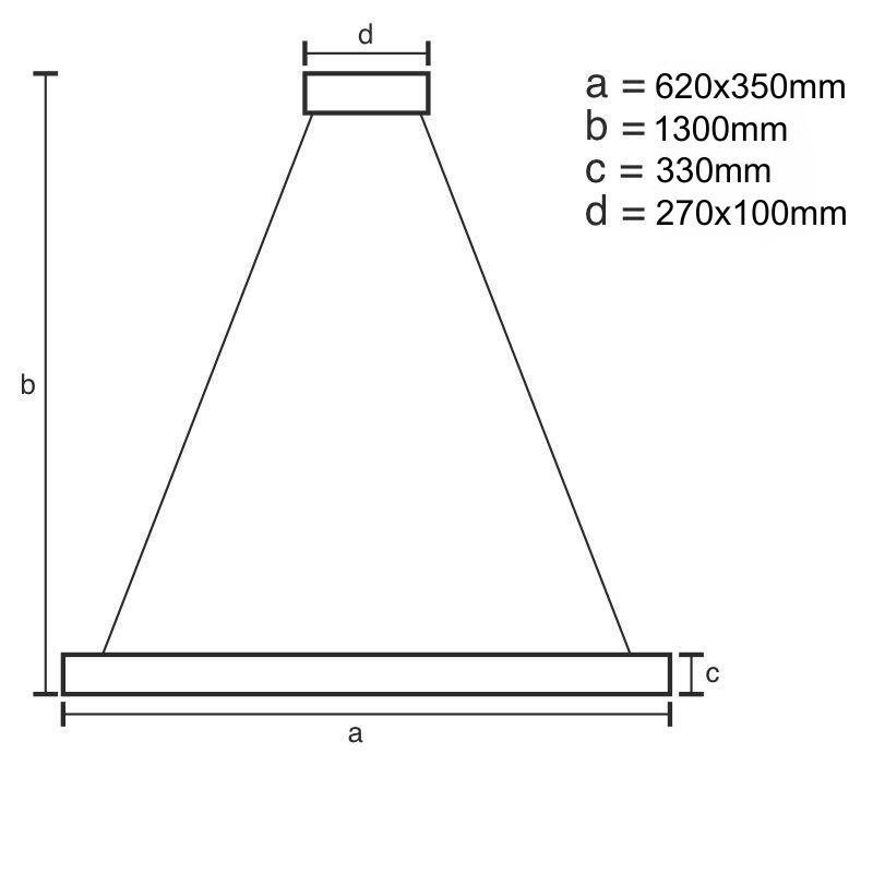 LED krištáľový luster + diaľkový ovládač 70W - J6315/C 11